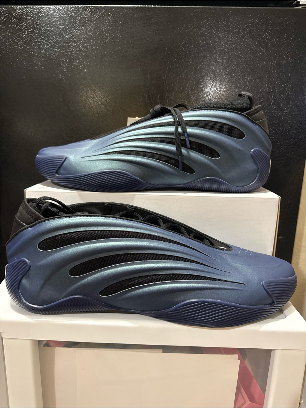 RARE Mens Size 20 Adidas Harden Volume 9 SM Blue Basketball Shoes IH7099 New